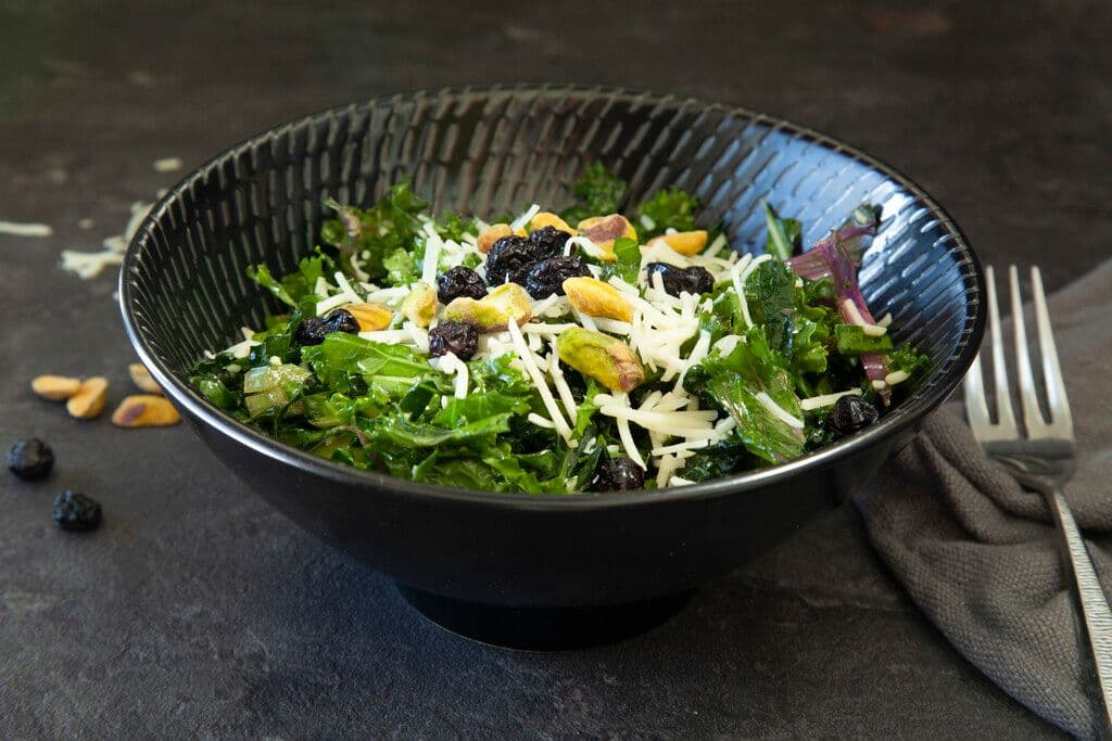 Salade Kale al limone repas / Kale Salad al limone Meal