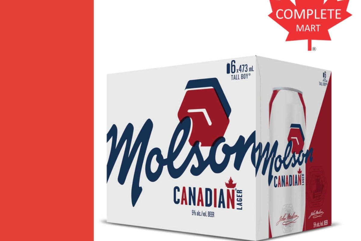 MOLSON CANADIAN 6PACK 473ML (6 x 473ML)