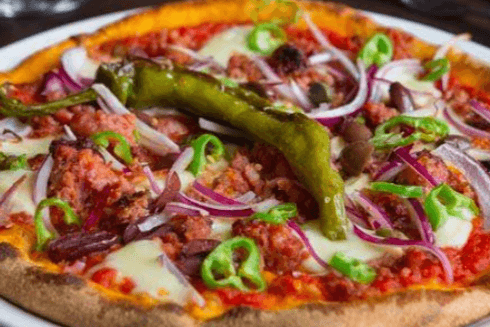 Pizza sicilienne / Sicilian Pizza