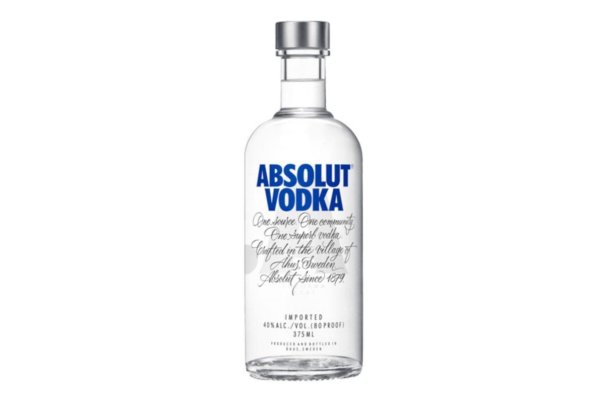 Absolut Vodka (375 ml Bottle) (1 x 375ML)
