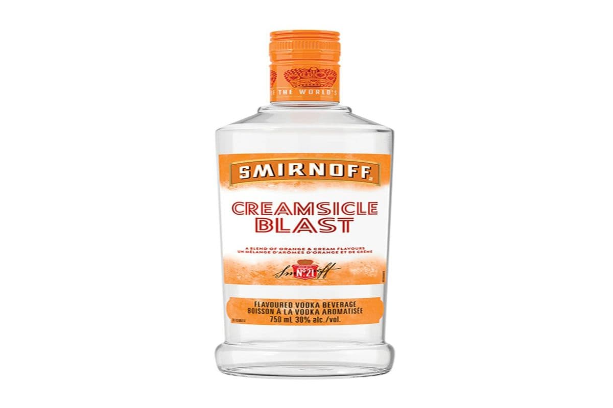 Smirnoff Creamsicle Blast Vodka 750ML (1 x 750 mL)