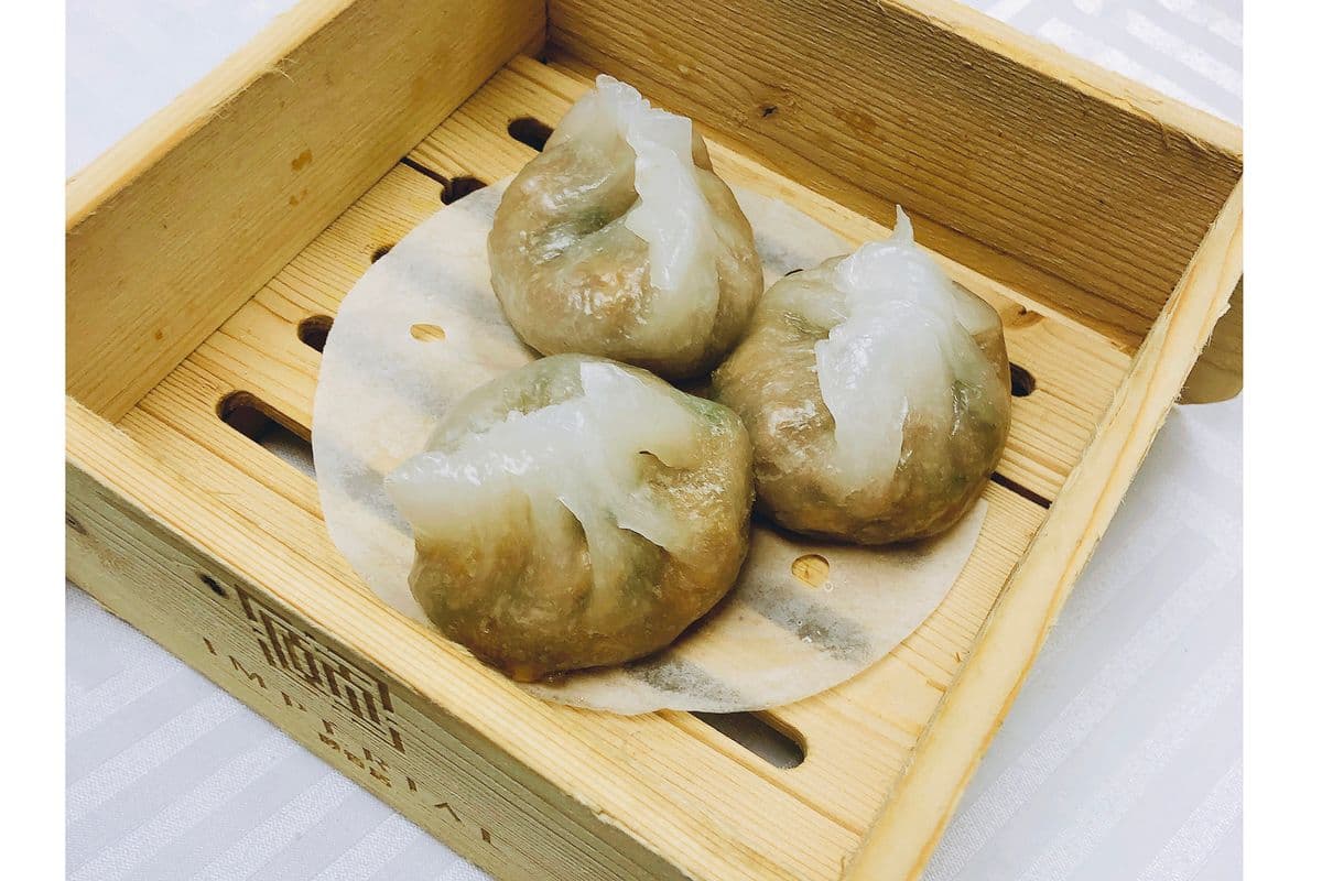 121-Raviolis ChiuChow - Poulet, Légumes et Arachides (3mcx)潮州粉果