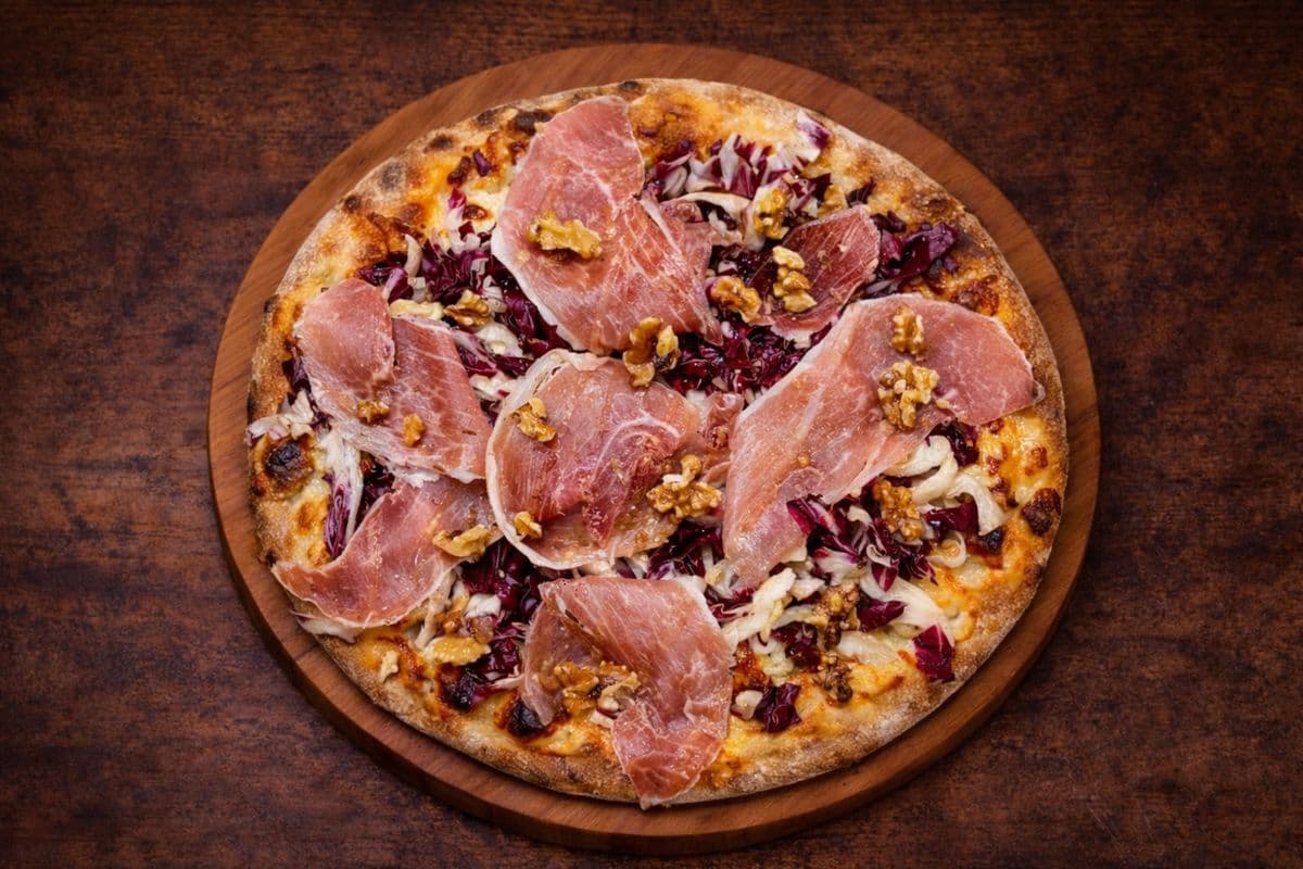 18" Speck & Noci (White Pizza)