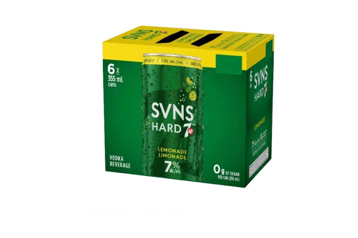 SVNS Hard 7UP Lemonade (6 x 355ml cans)