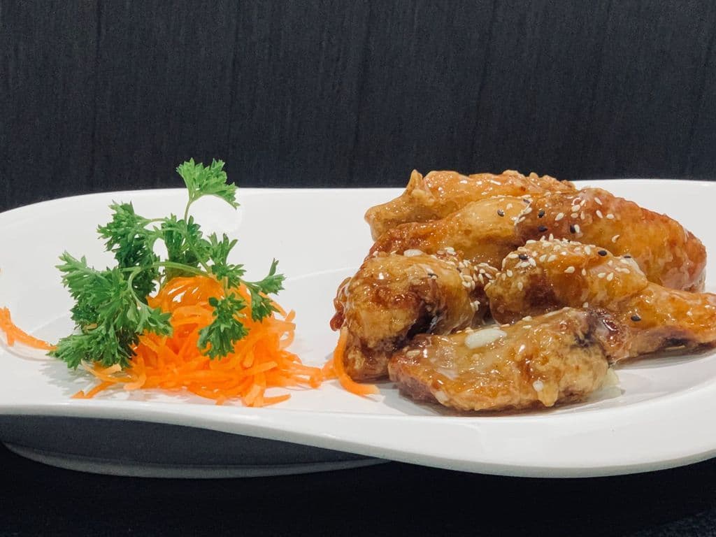 Honey Garlic Chicken Wings