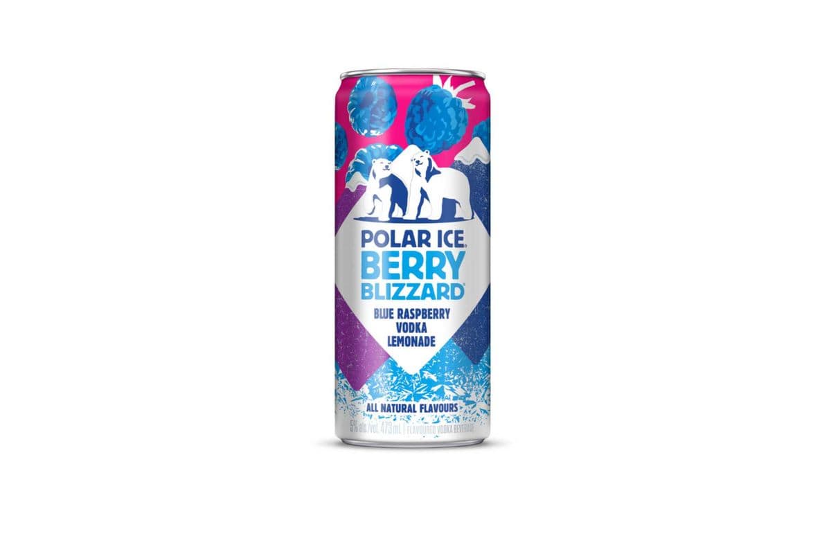 Polar Ice Berry Blizzard (1 x 473ml can)