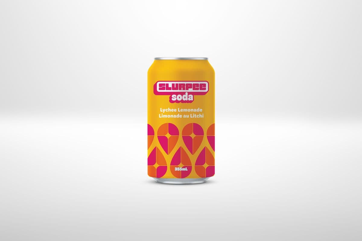 7-Select Slurpee Soda - Lychee Lemonade (355 ml)
