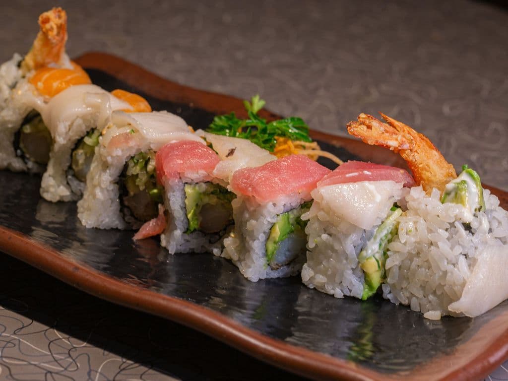 ShrimpTempura Rainbow Roll(8pcs)
