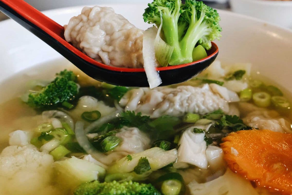 30A. Wonton Soup (No Noodles)