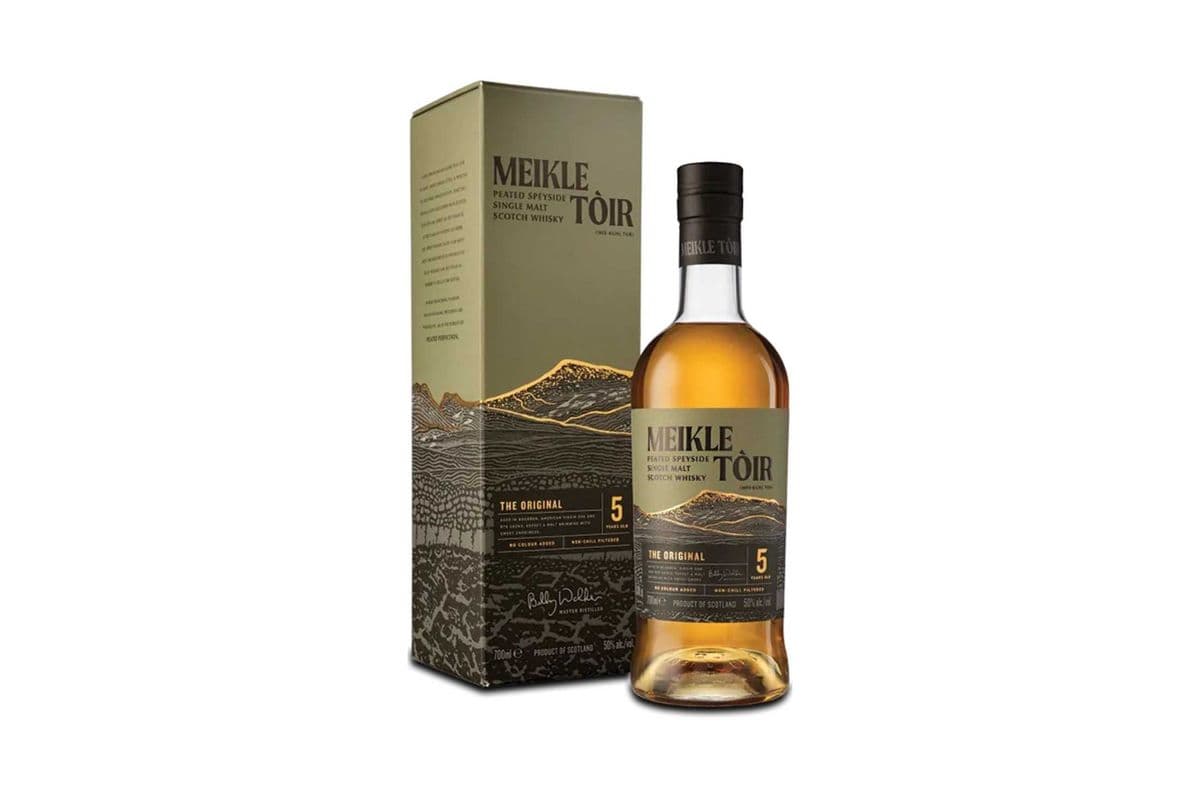 Glen Allachie Meikle Toir The Original 5 Yr Old Peated *Speyside Single Malt Scotch* (1 x 700ML)