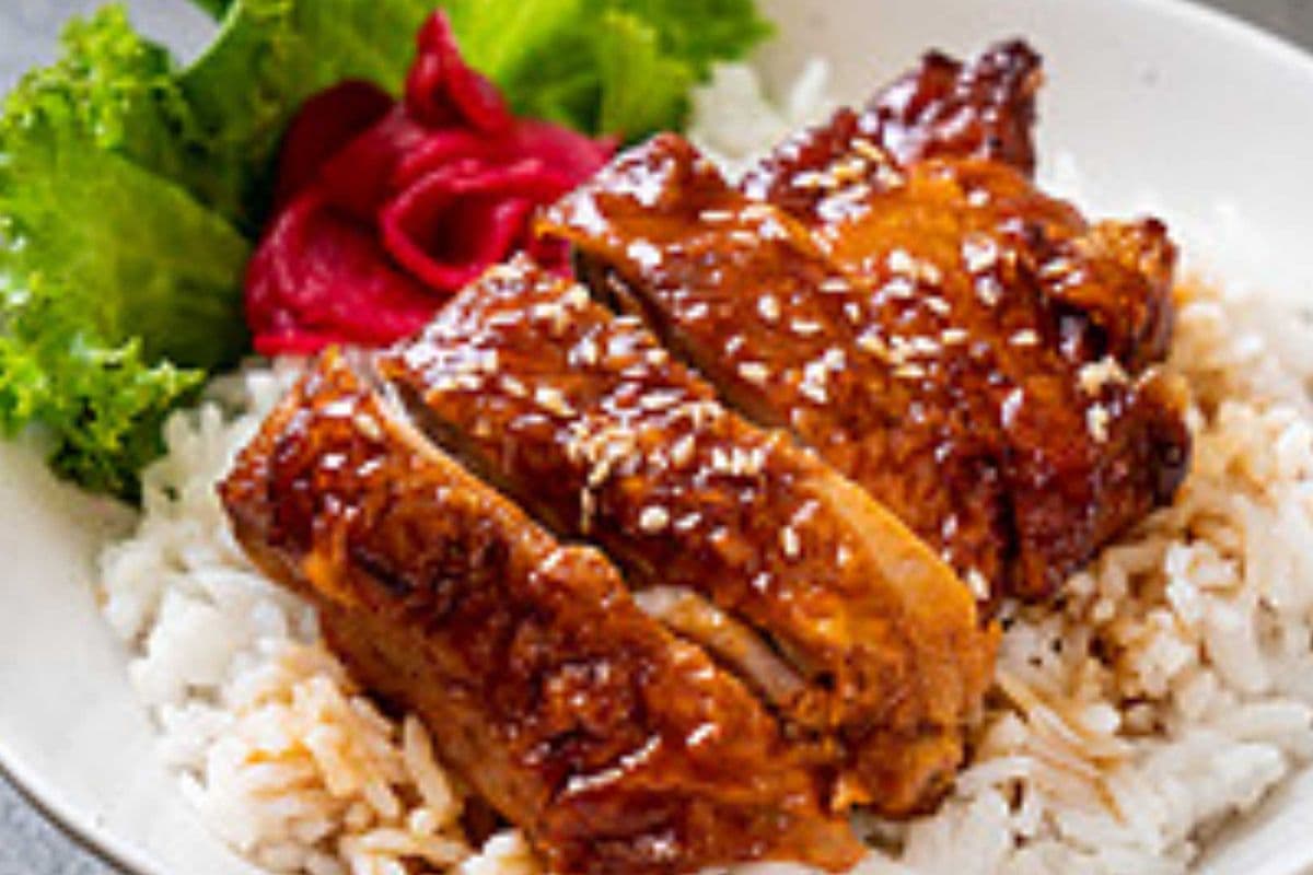 Teriyaki Chicken with Sushi Rice