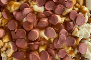 Large Hotdog Poutine