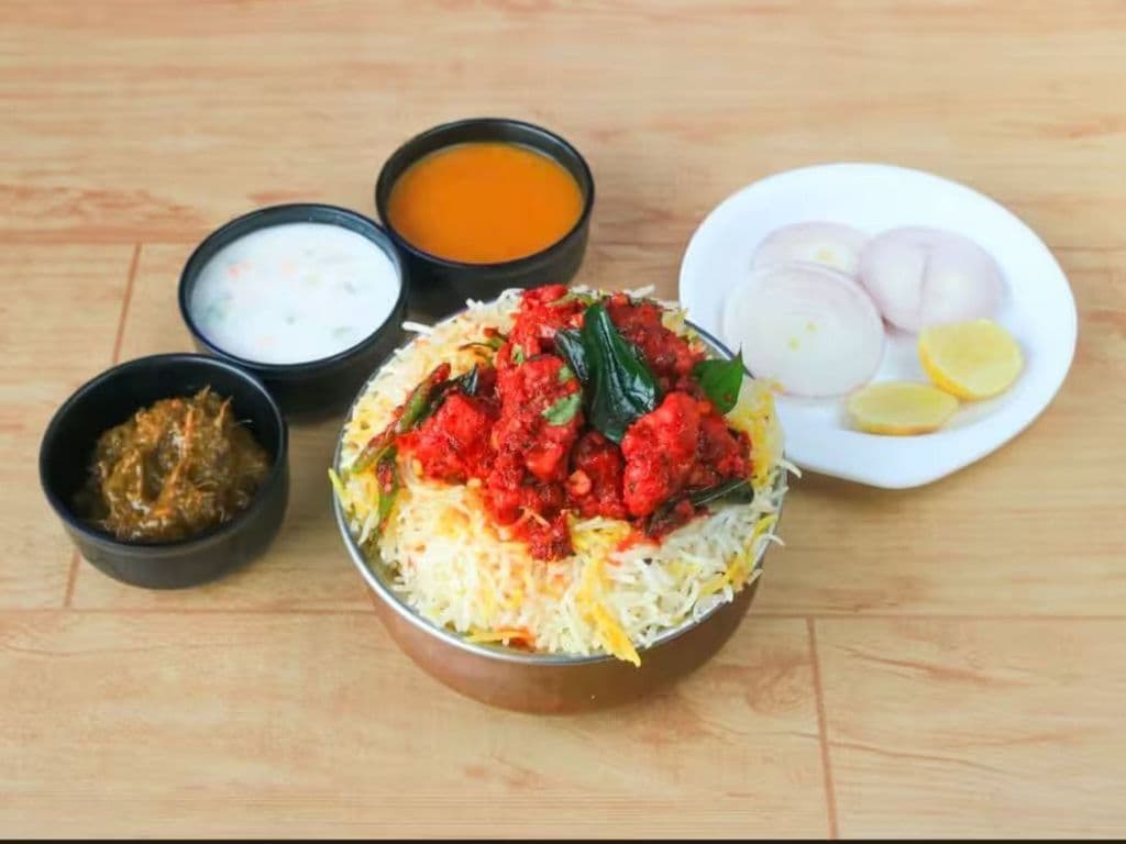 Chilli Chicken Biryani
