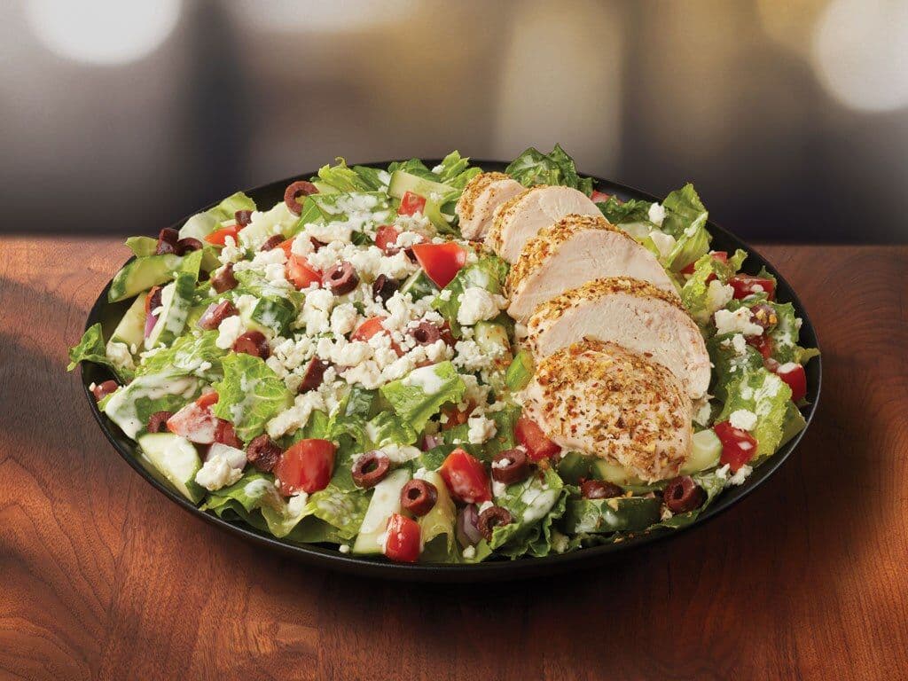 New! Chicken Greek Salad