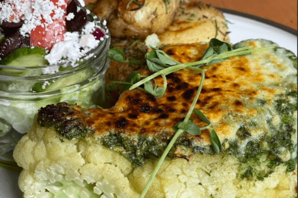 Center Cut Roasted Cauliflower