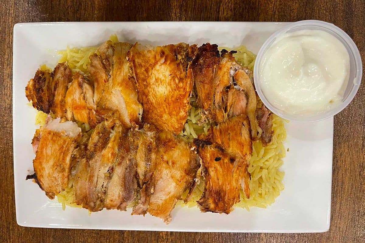 Chicken Shawarma on Rice