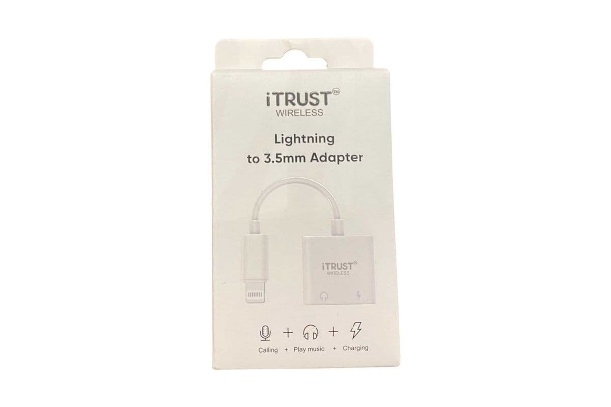 iTrust Lightning to 3.5mm Adapter