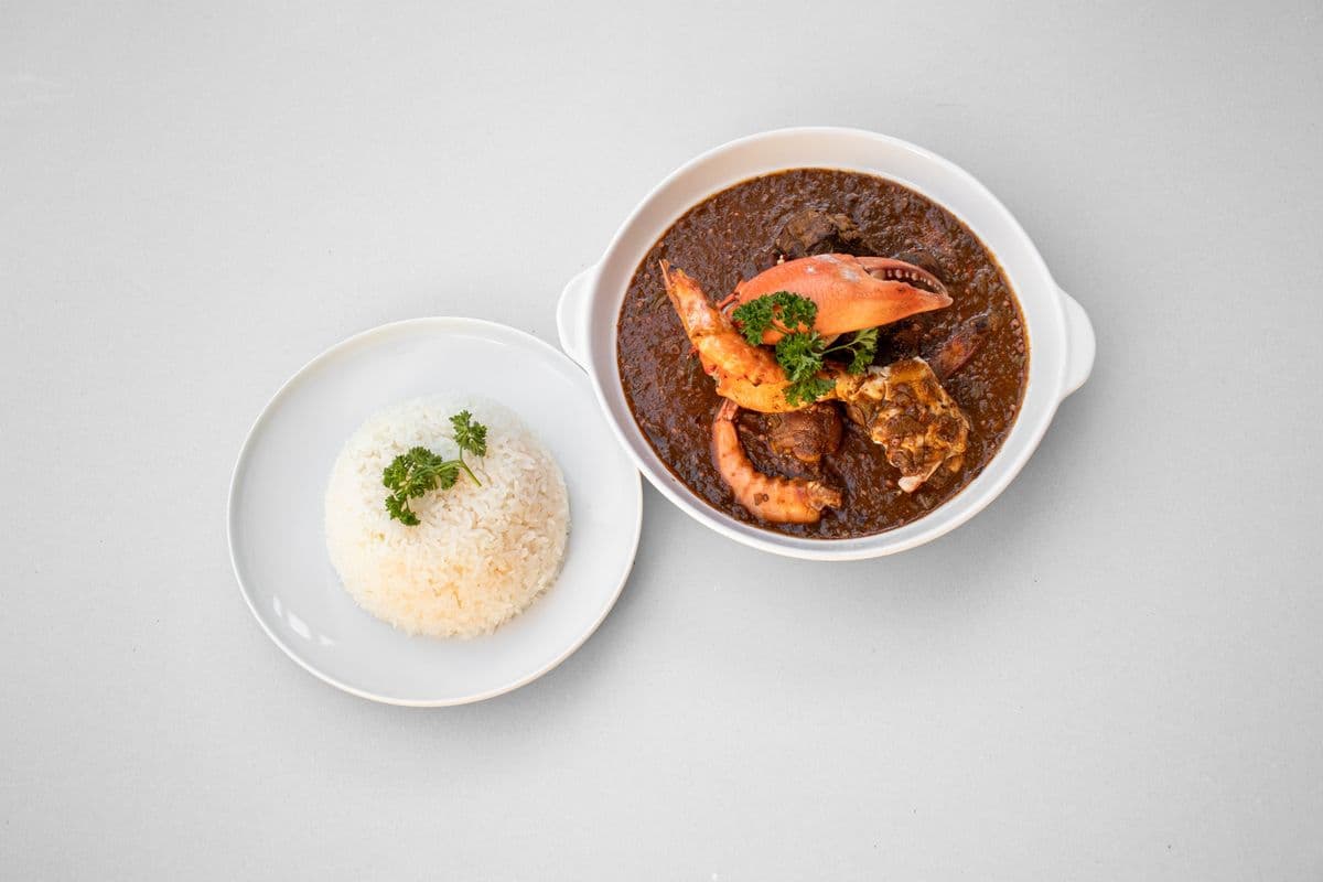 Soupou Kandia Royal (Sénégal) / Royal Kandia Soup (Senegal)