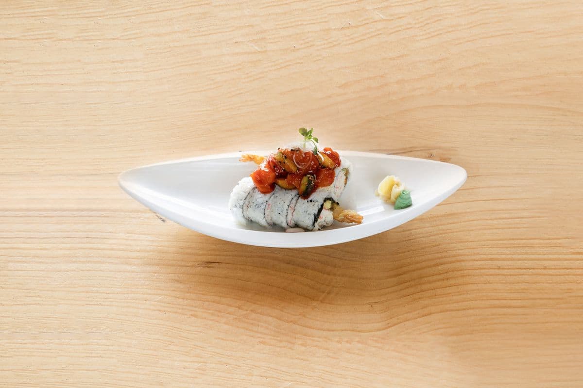 Spicy Salmon Bomb Roll