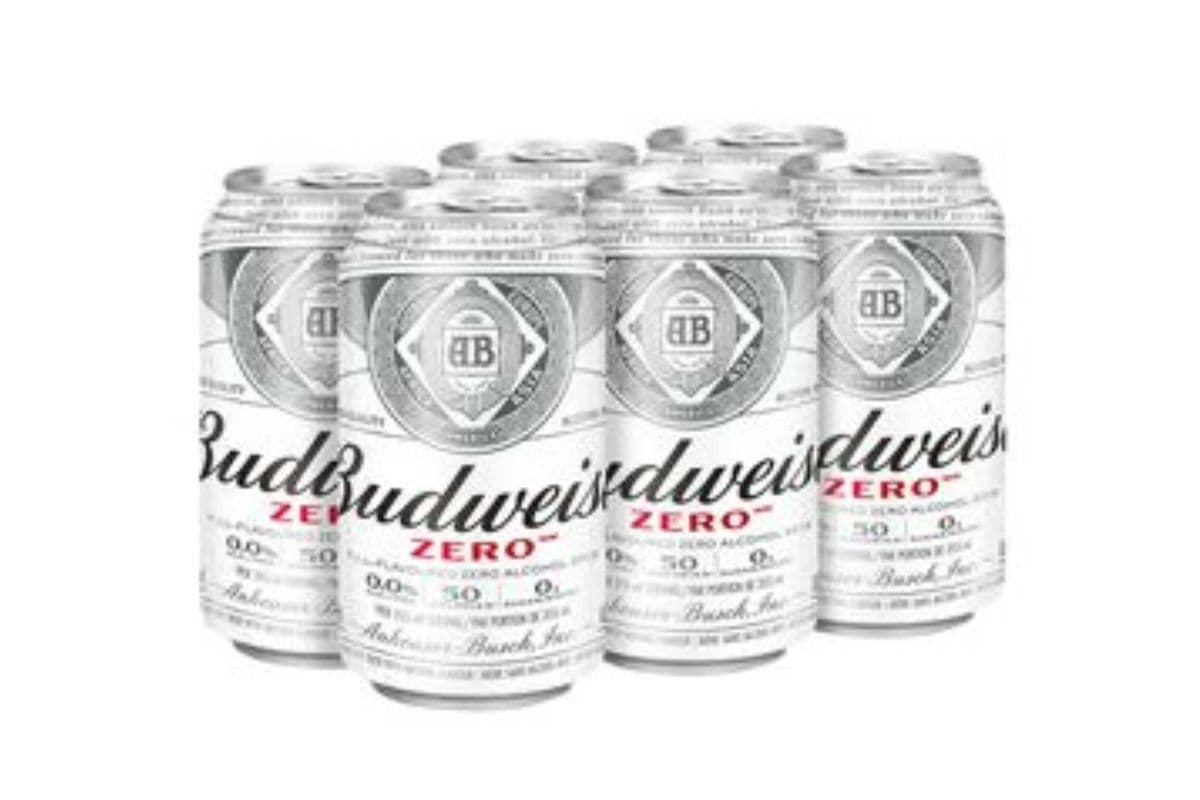 Budweiser Zero Non Alcohol Beer (6 Cans) (6X335ml) (50 Cal)