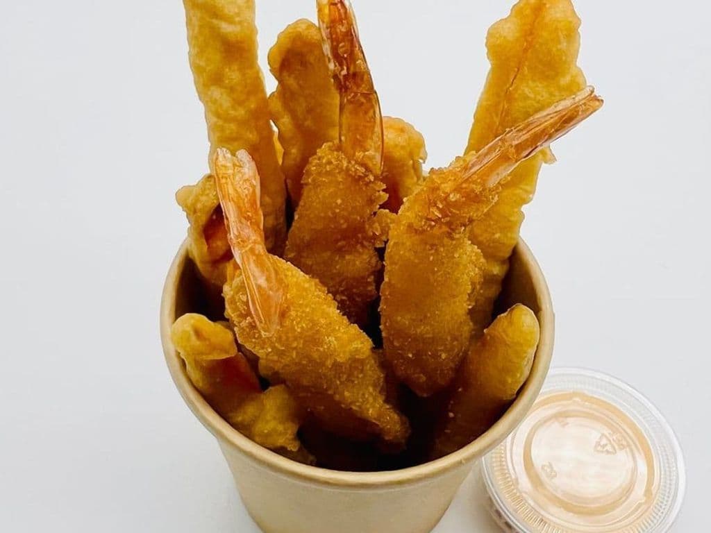 79 - Crevettes patate frites
