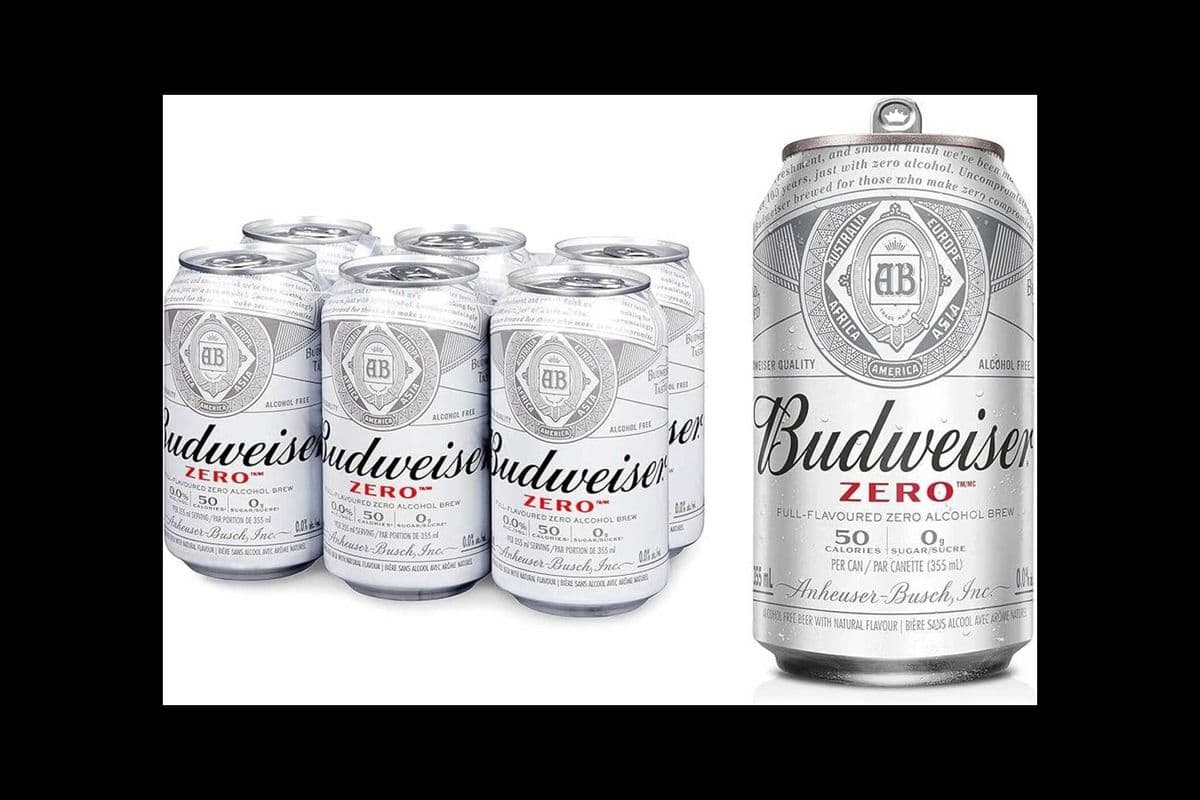 BUDWEISER NON ALCOHOLIC (6*355ML CANS) (50 Cal) (355ML)