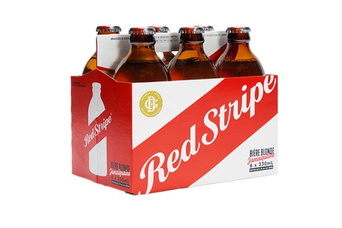 Red Stripe Beer (6 x 330ml Bottles)