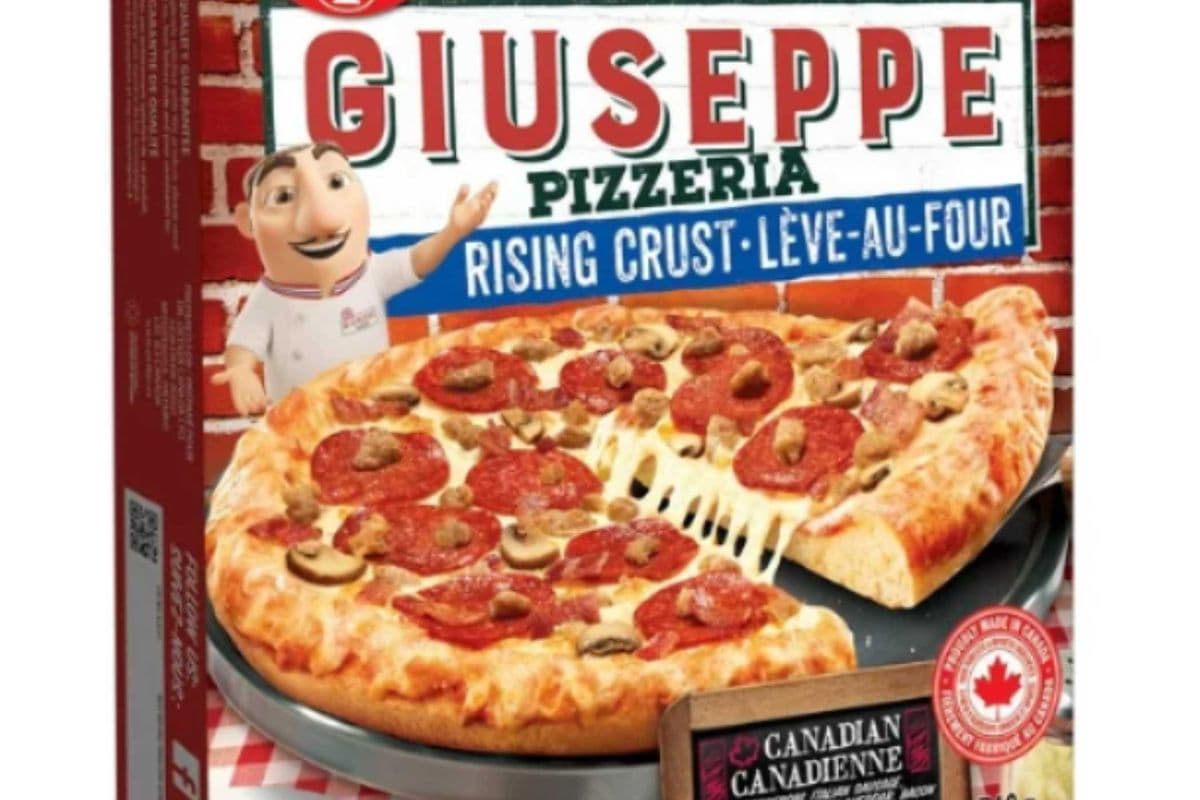Giuseppe Rising Crust Pizza - Canadian 740g