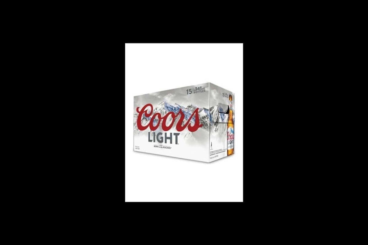 COORS LIGHT (15 x 341 ML BOTTLE) (15 x 341ML)