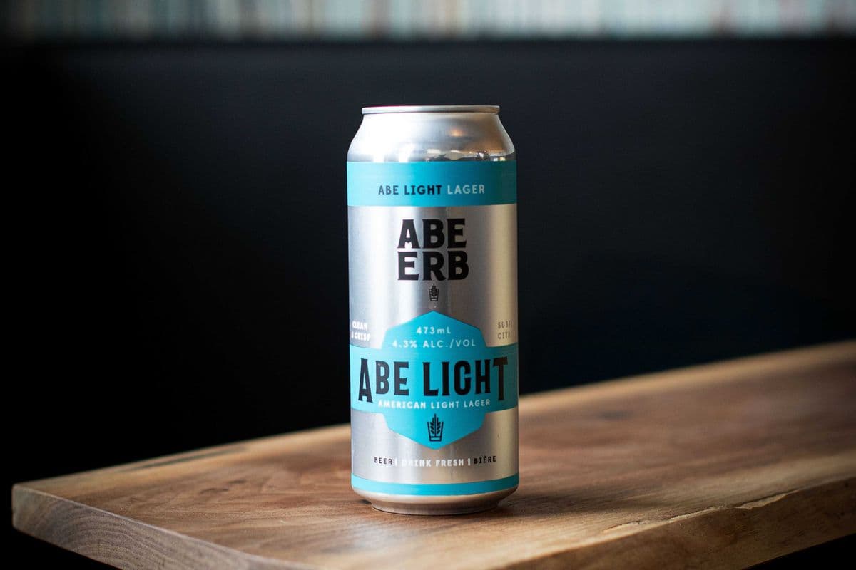 ABE Light American Light Lager Can Beer (1 x 473 ml)