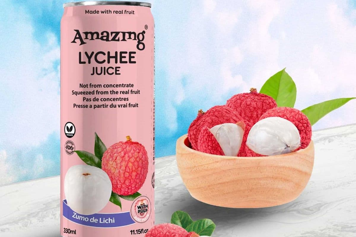 Amazing- Litchi JUICE with PULP 330ml