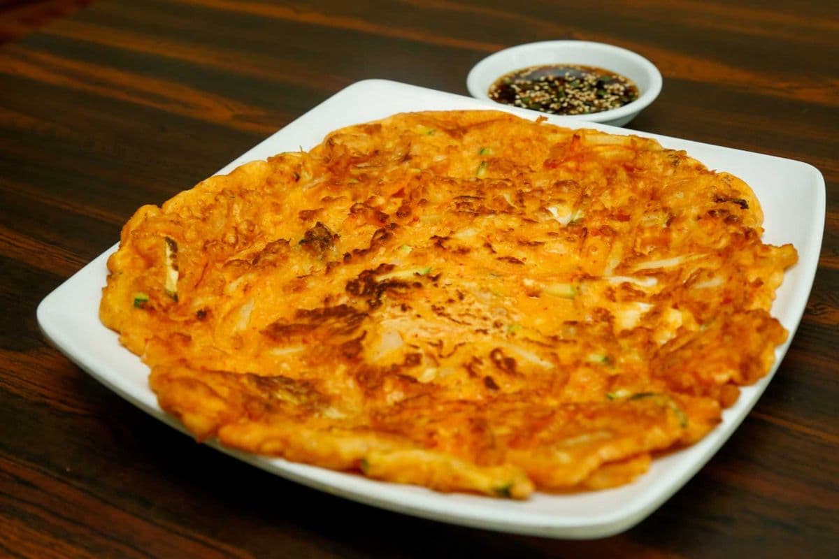 Seafood Chive Pancake