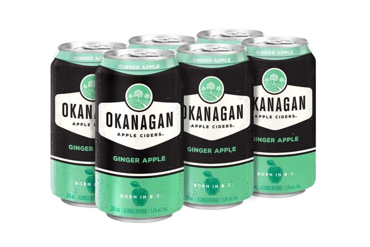 Okanagan Ginger Apple-6PK (6 x 355ml)