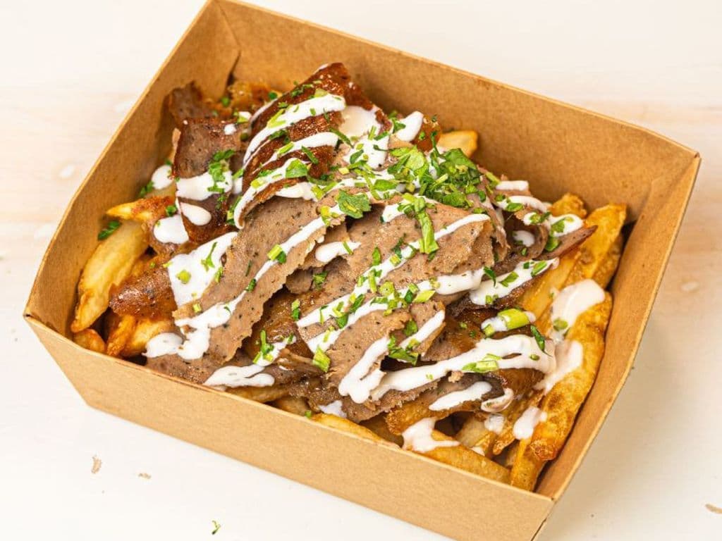 Traditional Gyro Box + Fries