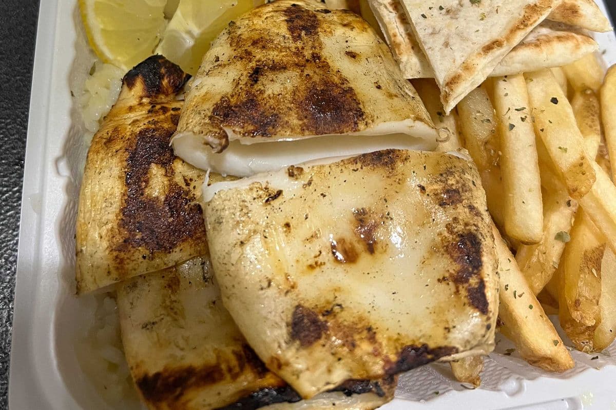 Grilled Calamari