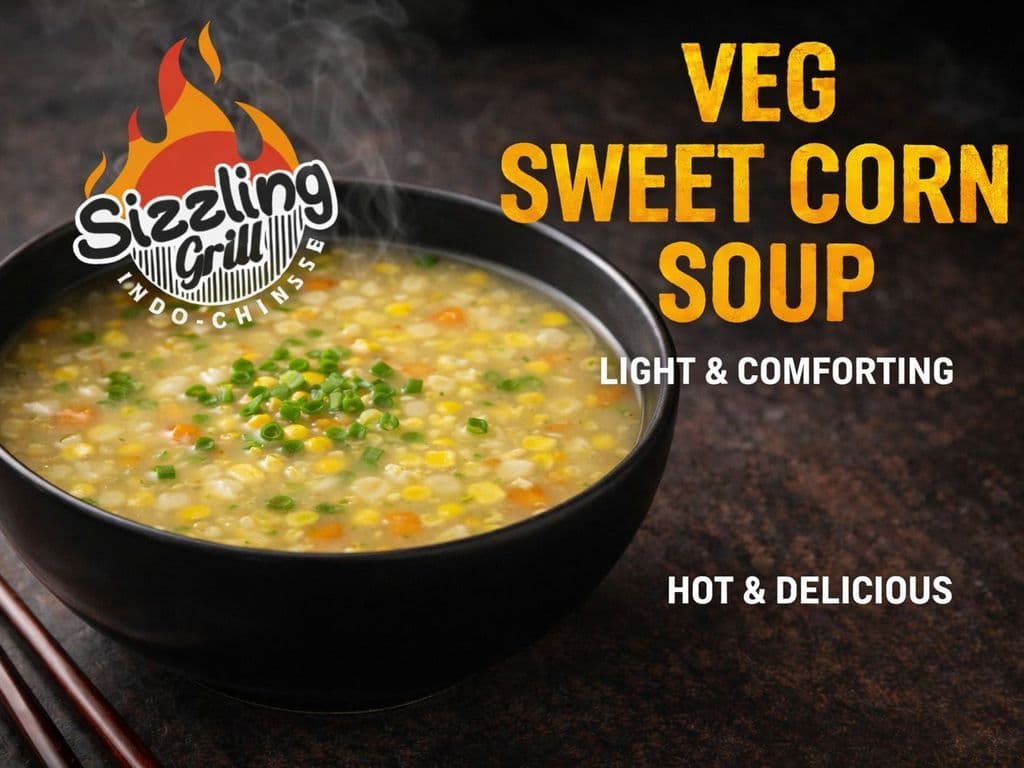 Veg Sweet corn soup small