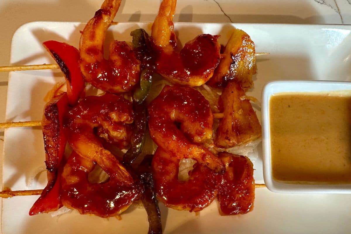 11. Tiger Shrimp Satay (3 pcs)