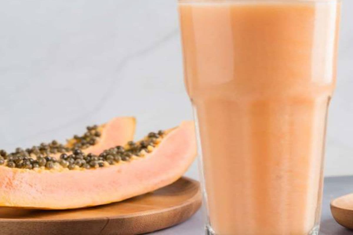Papaya Milk Shake