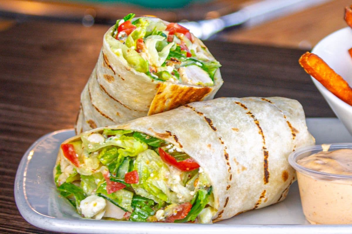 Greek Chicken Wrap