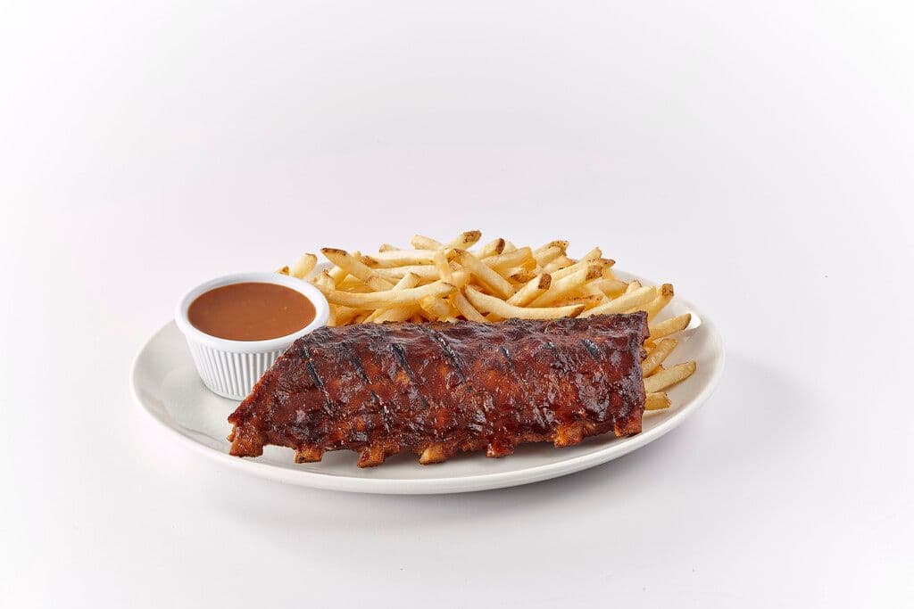 Demi-côtes levées / Half rack Ribs