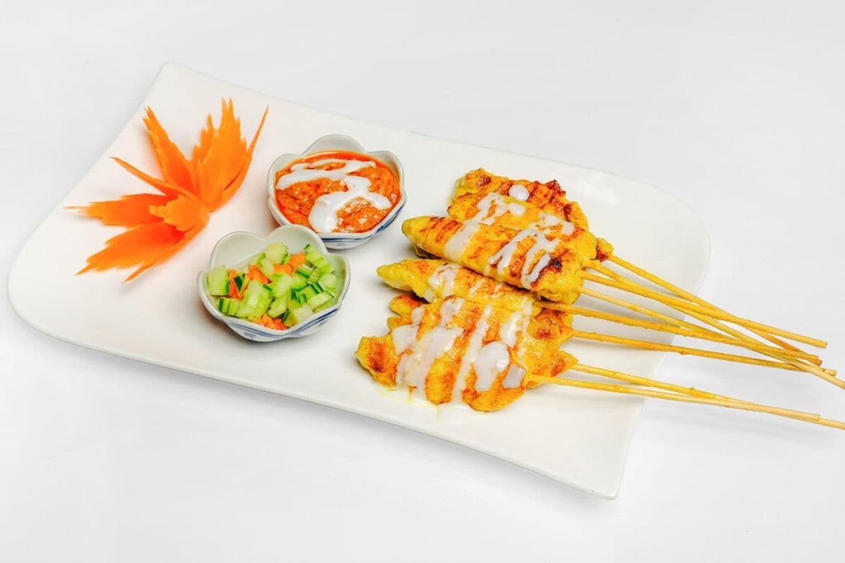 Chicken Satay (8 pcs)