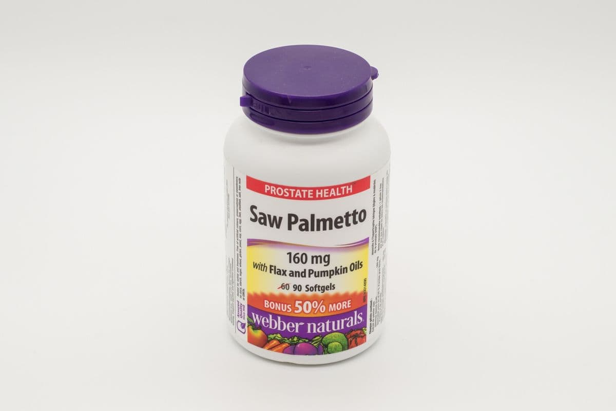 Saw Palmetto with flax and pumpkin oil (90 softgels )