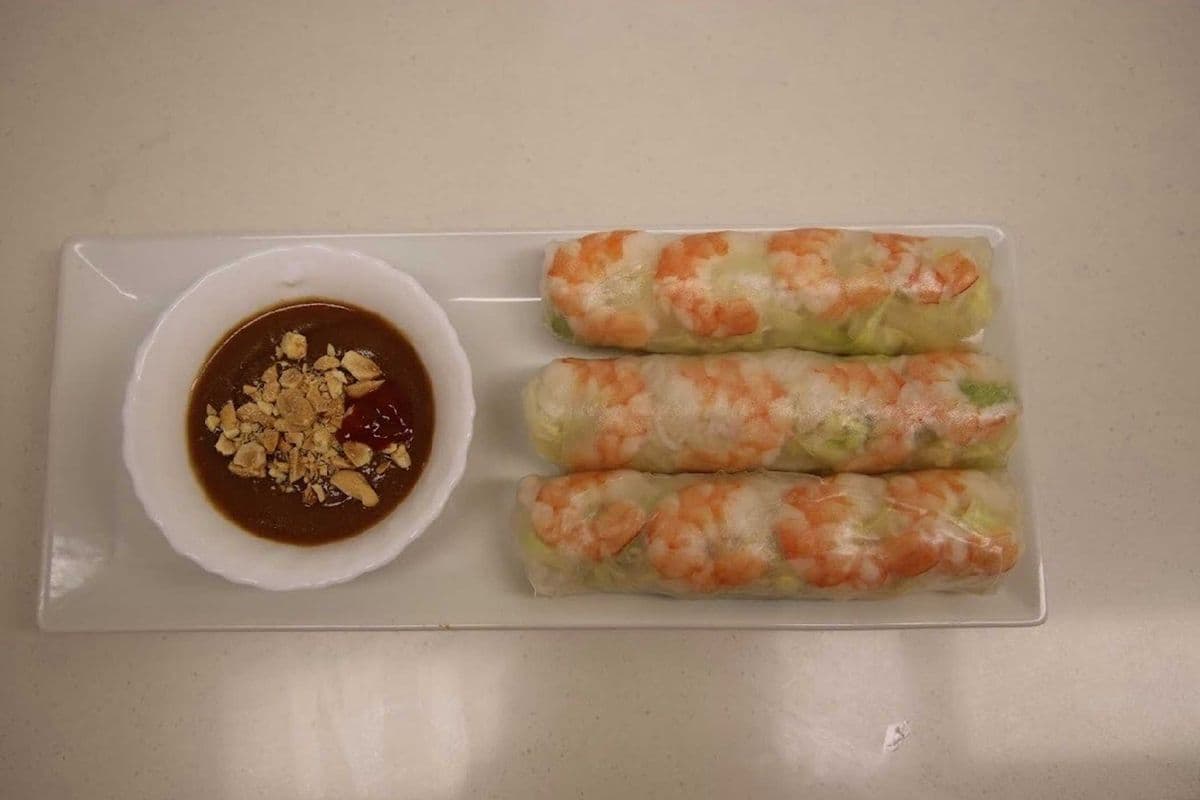 3. Salad Roll (Shrimp or Tofu)