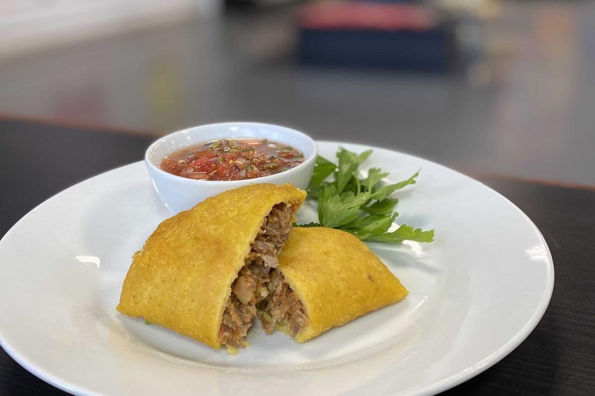 Colombian Fried Beef Empanada