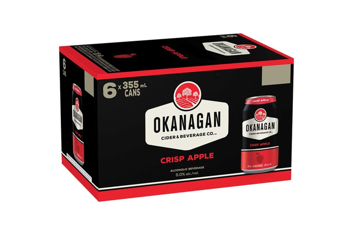 Okanagan Crisp Apple (6 x 355 ml Cans)
