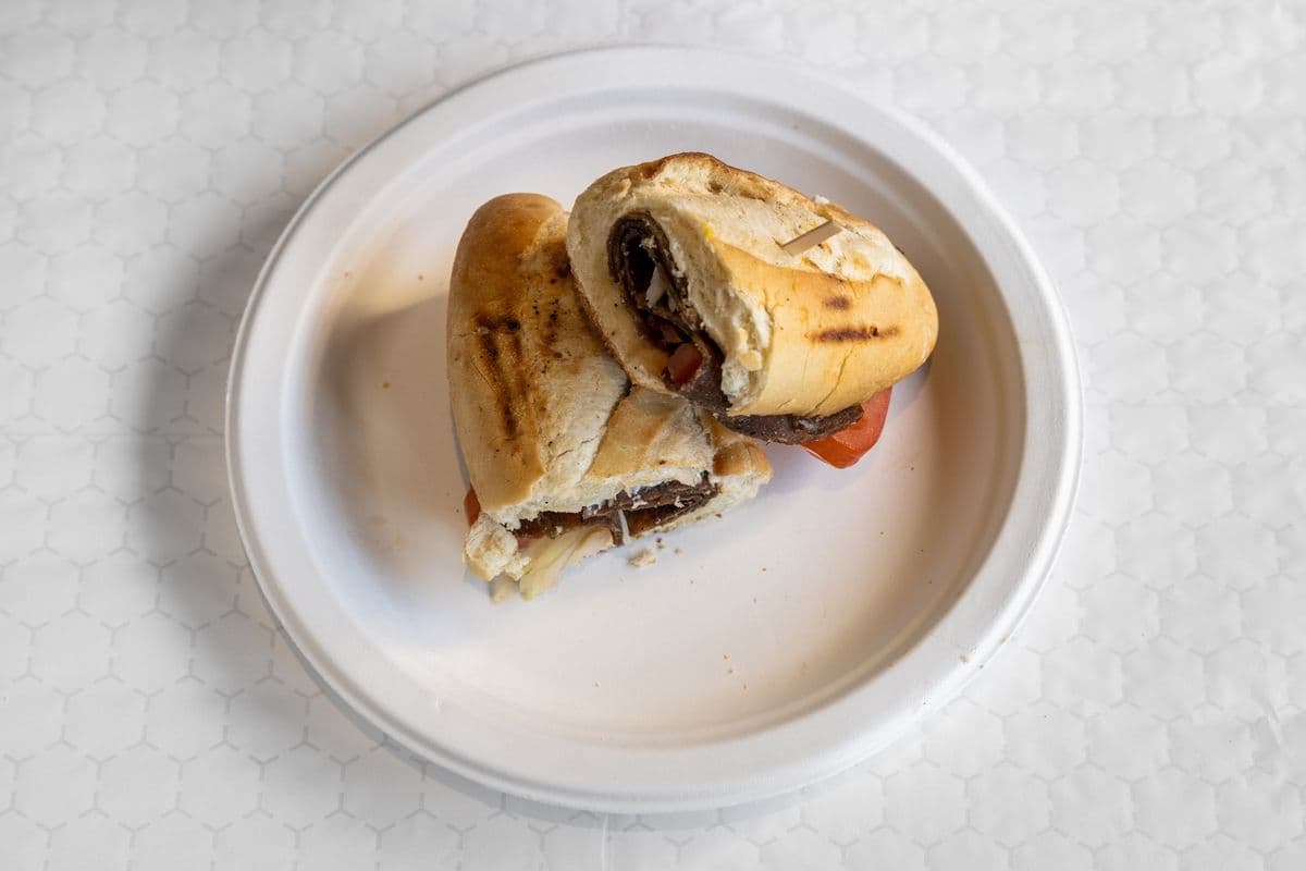 Panini au gyro (boeuf et agneau) / Gyro Panini (Beef and Lamb)