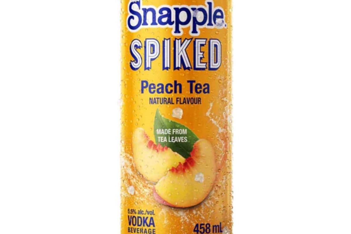 Snapple Spiked Peach Tea Vodka (473ml) (1 x 473ML CAN)