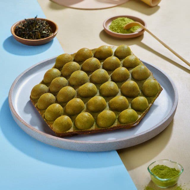 Matcha Waffle MATCHA GAUFRE-BULLES