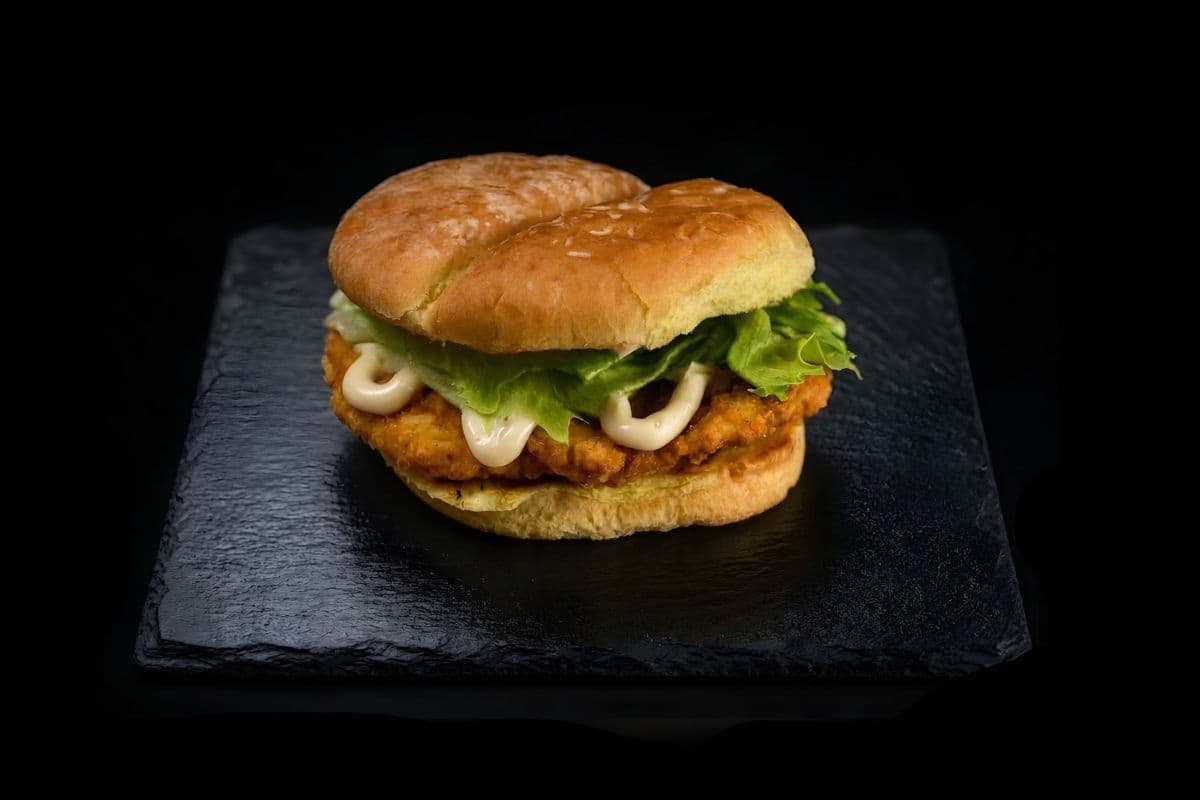 Crispy Chicken on a Bun
