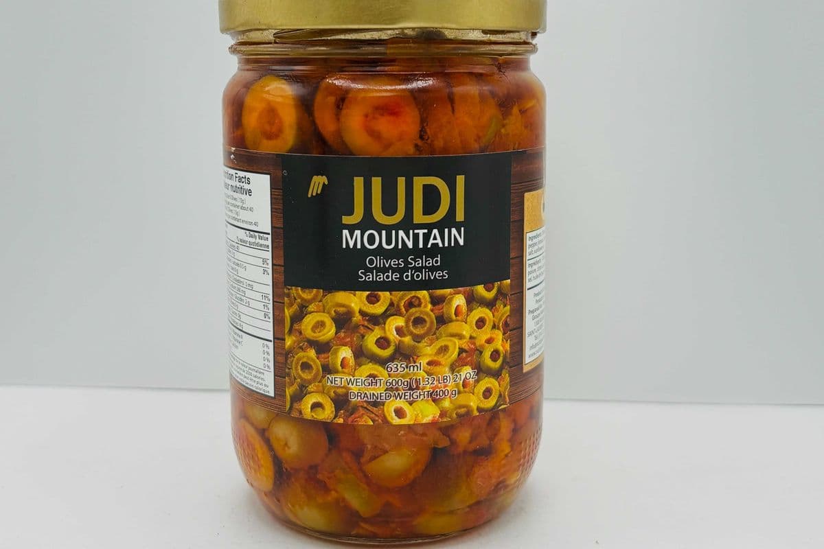 Judi Mountain Olives Salad, 600 Grams (600g)